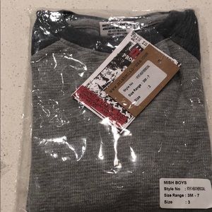 NWT!! SET of TWO. Two tone thermal long sleeves